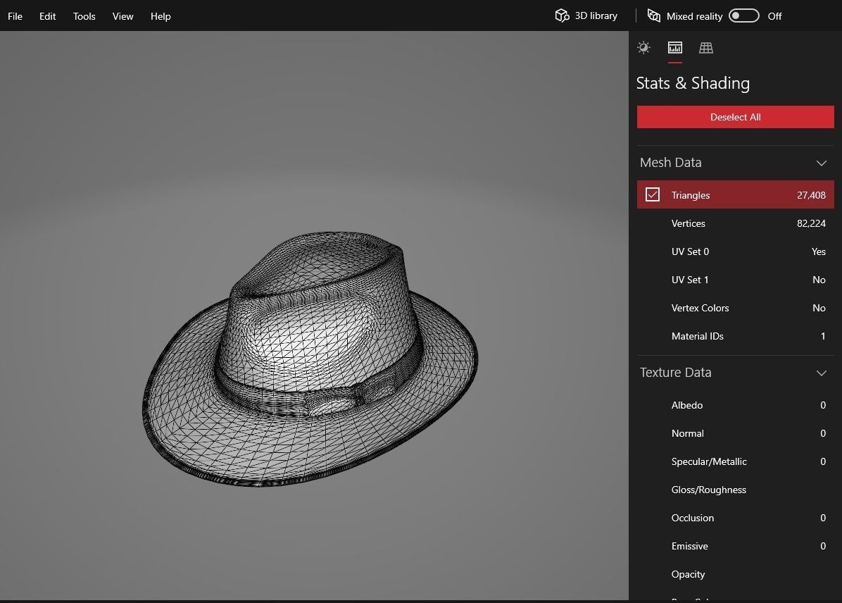 CowBoy Hat 3D model_13
