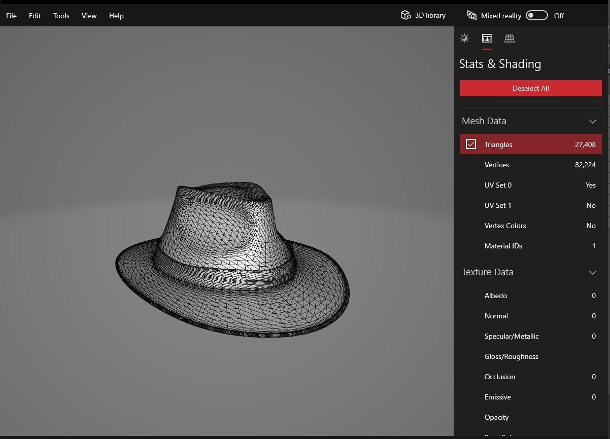 CowBoy Hat 3D model_12