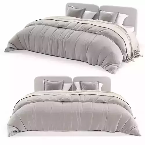 TATLIN bed By Minotti