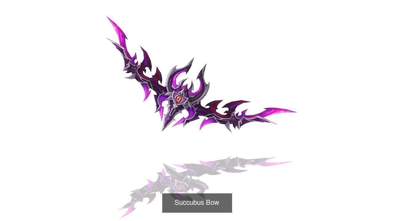 Succubus Weapons 3D Model Collection_6