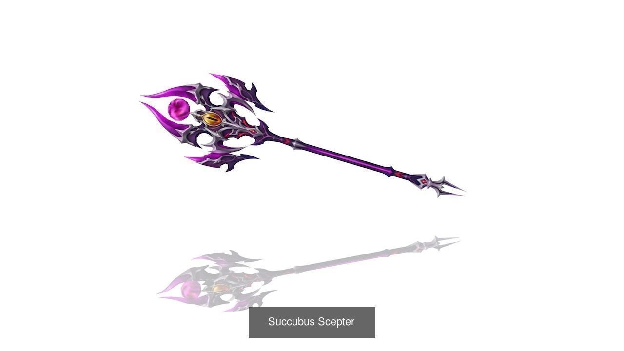 Succubus Weapons 3D Model Collection_4