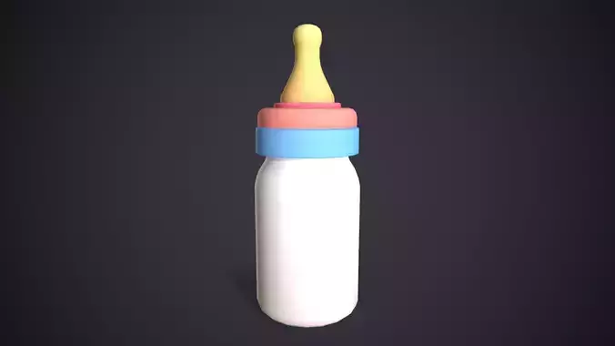 Baby Bottle Stylized