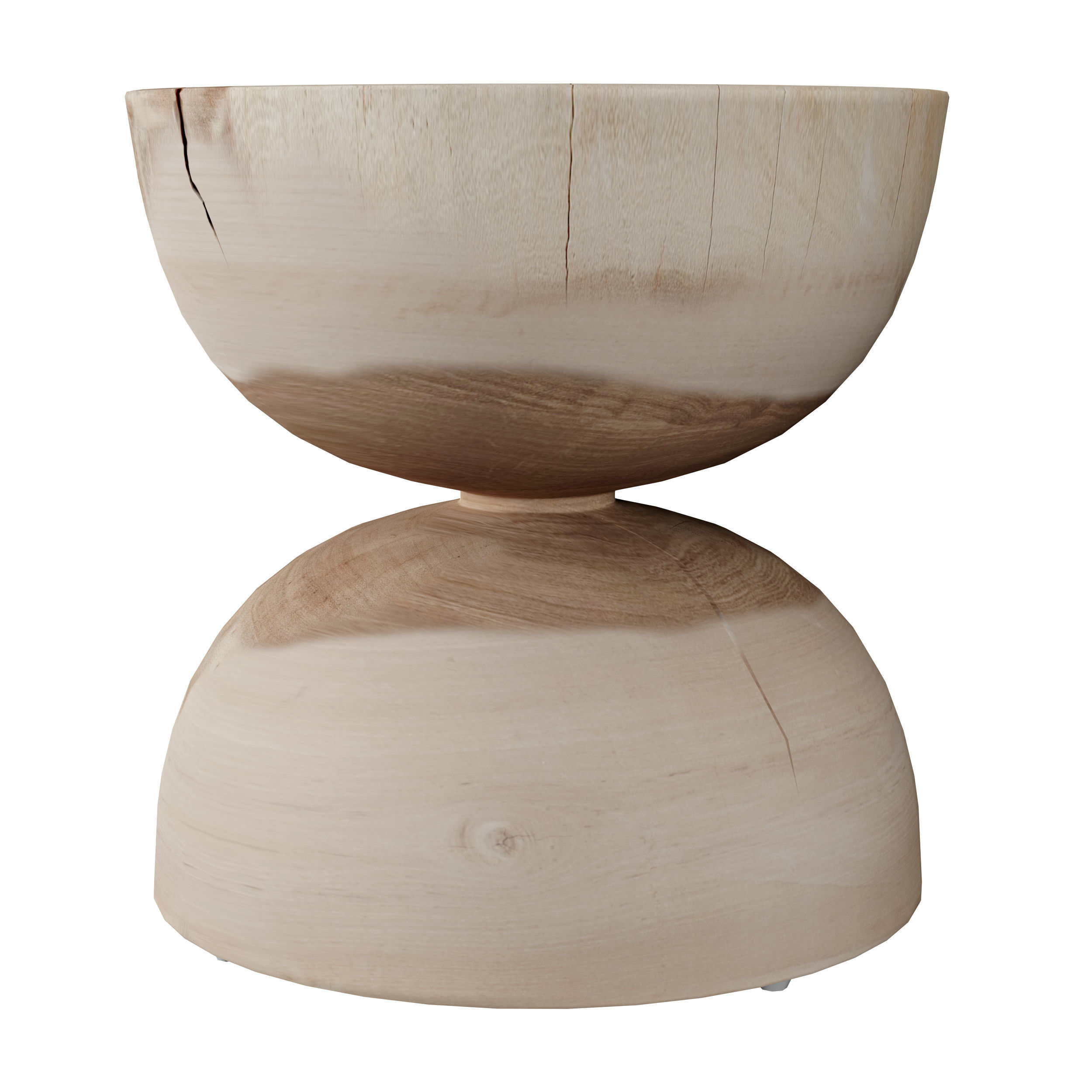 Stools and table Natural Uniqwa 3D model_2