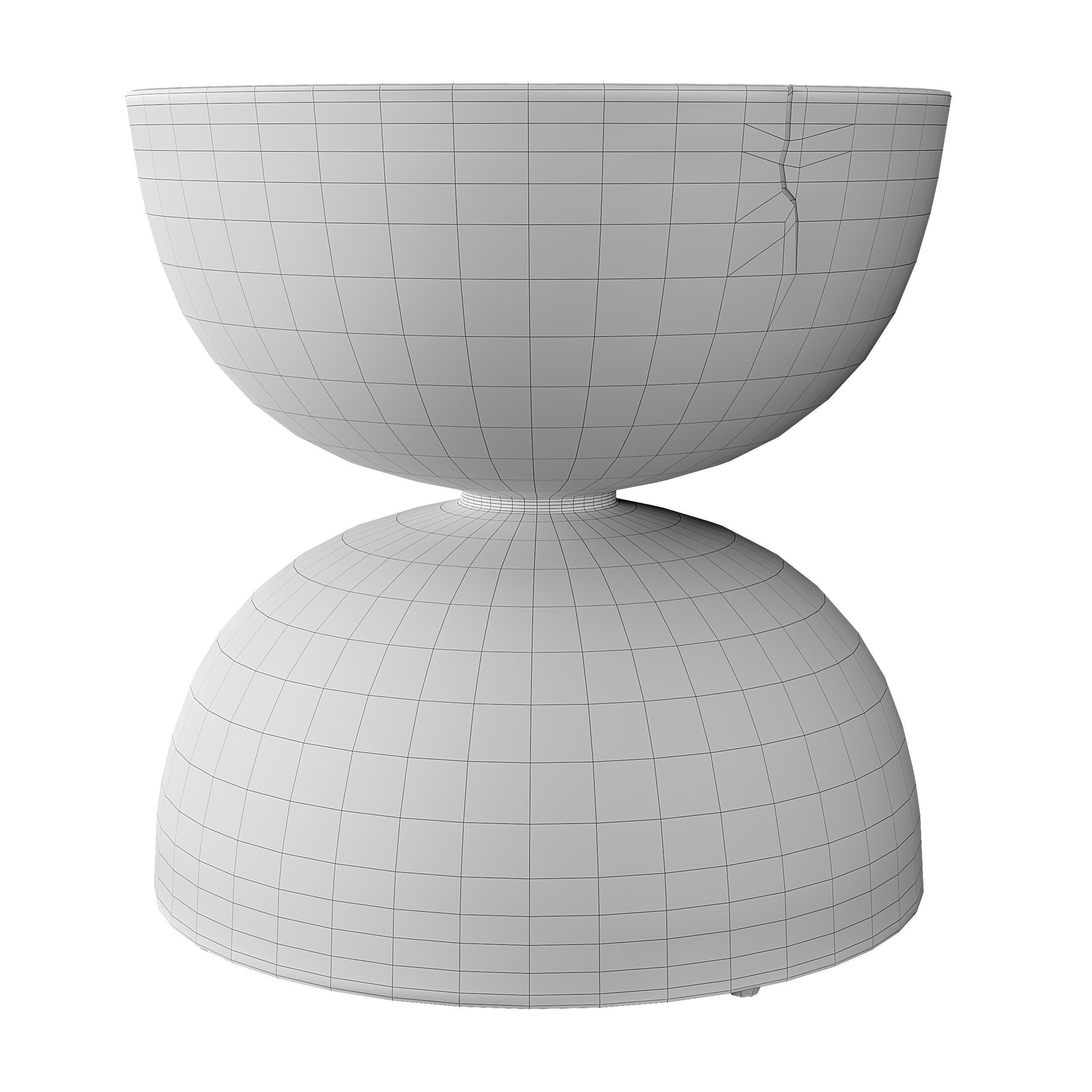 Stools and table Natural Uniqwa 3D model_6