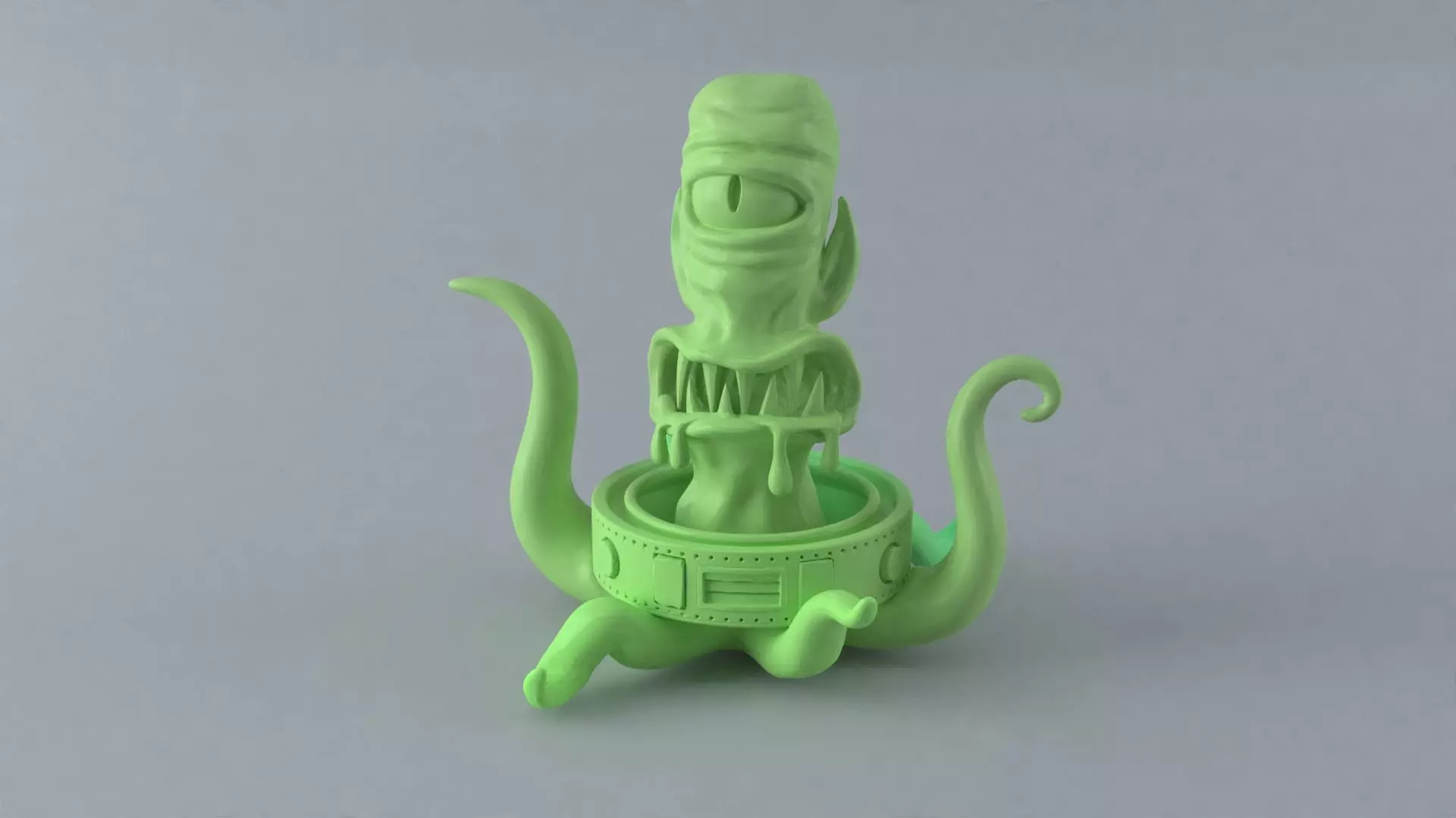 Kang from The simpsons 3D print model_0