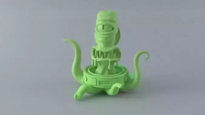 Kang from The simpsons