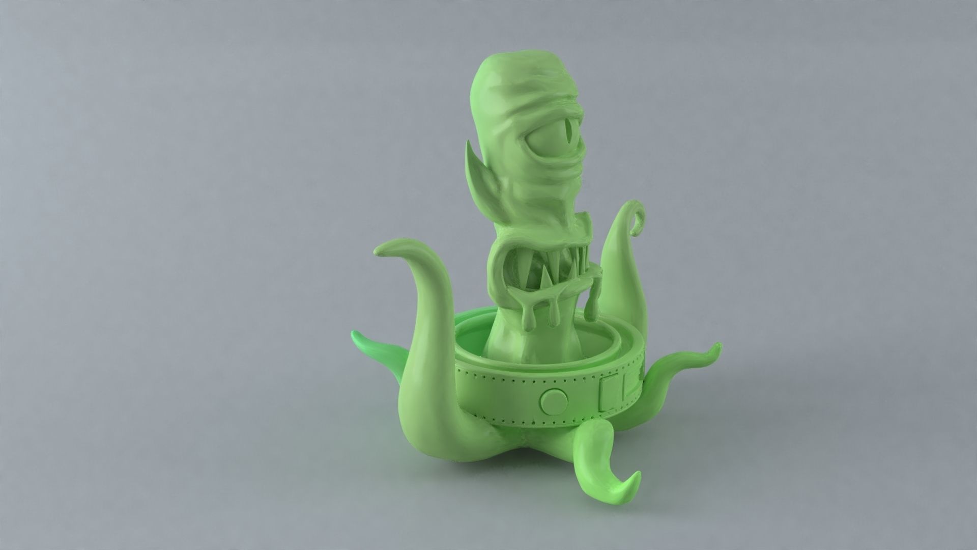 Kang from The simpsons 3D print model_2