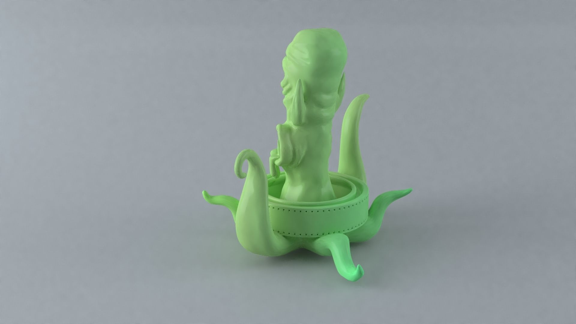 Kang from The simpsons 3D print model_1