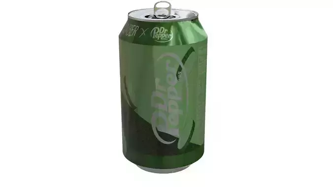 Sodacan DrPepper Cucumber 3D model