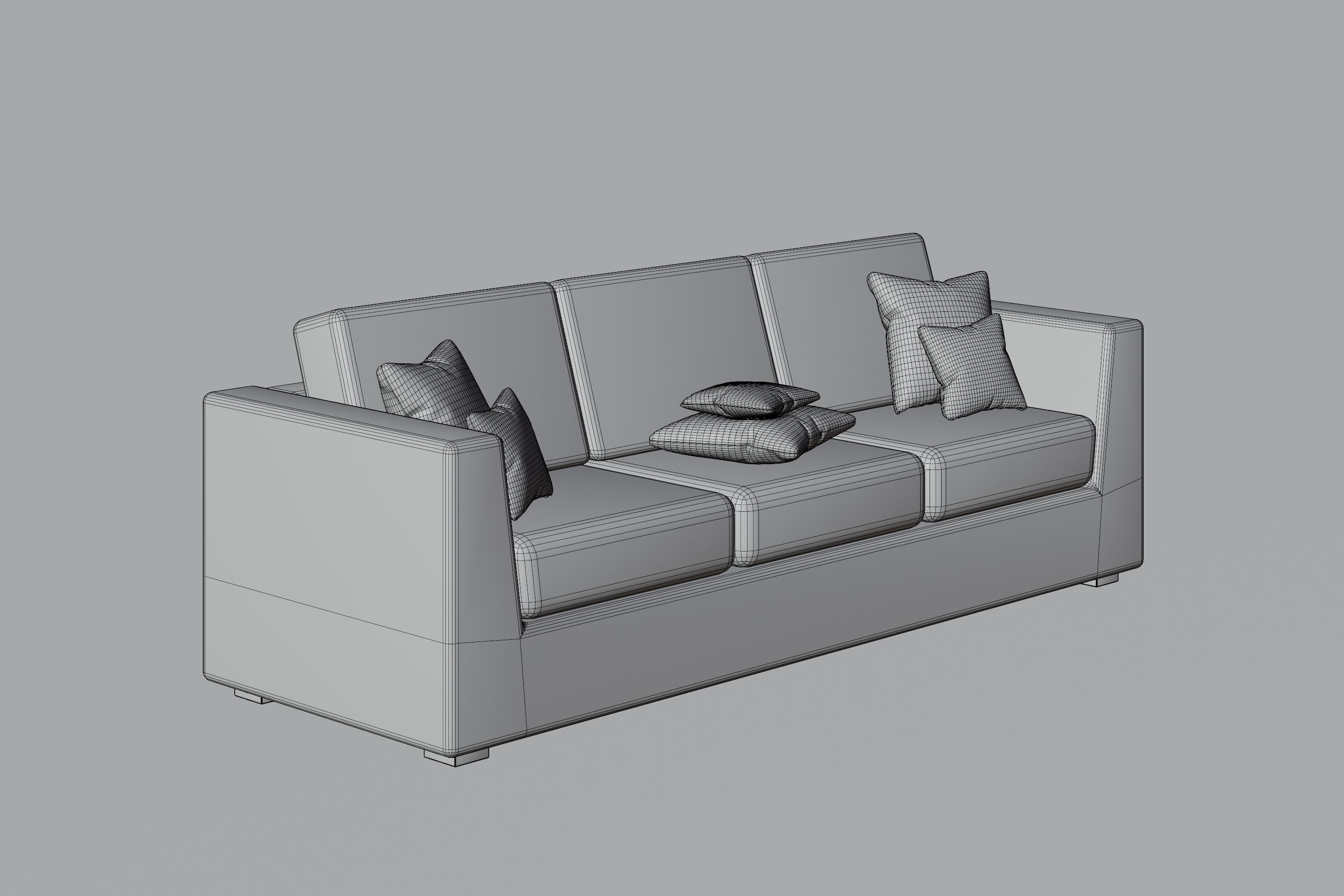 Furniture person lounge chair 3D Model Collection_21