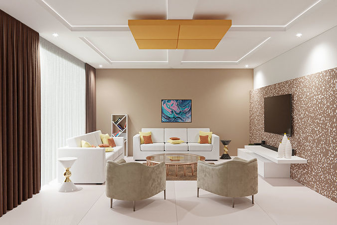 Furniture person lounge chair 3D Model Collection