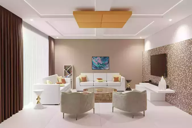 Furniture person lounge chair 3D Model Collection