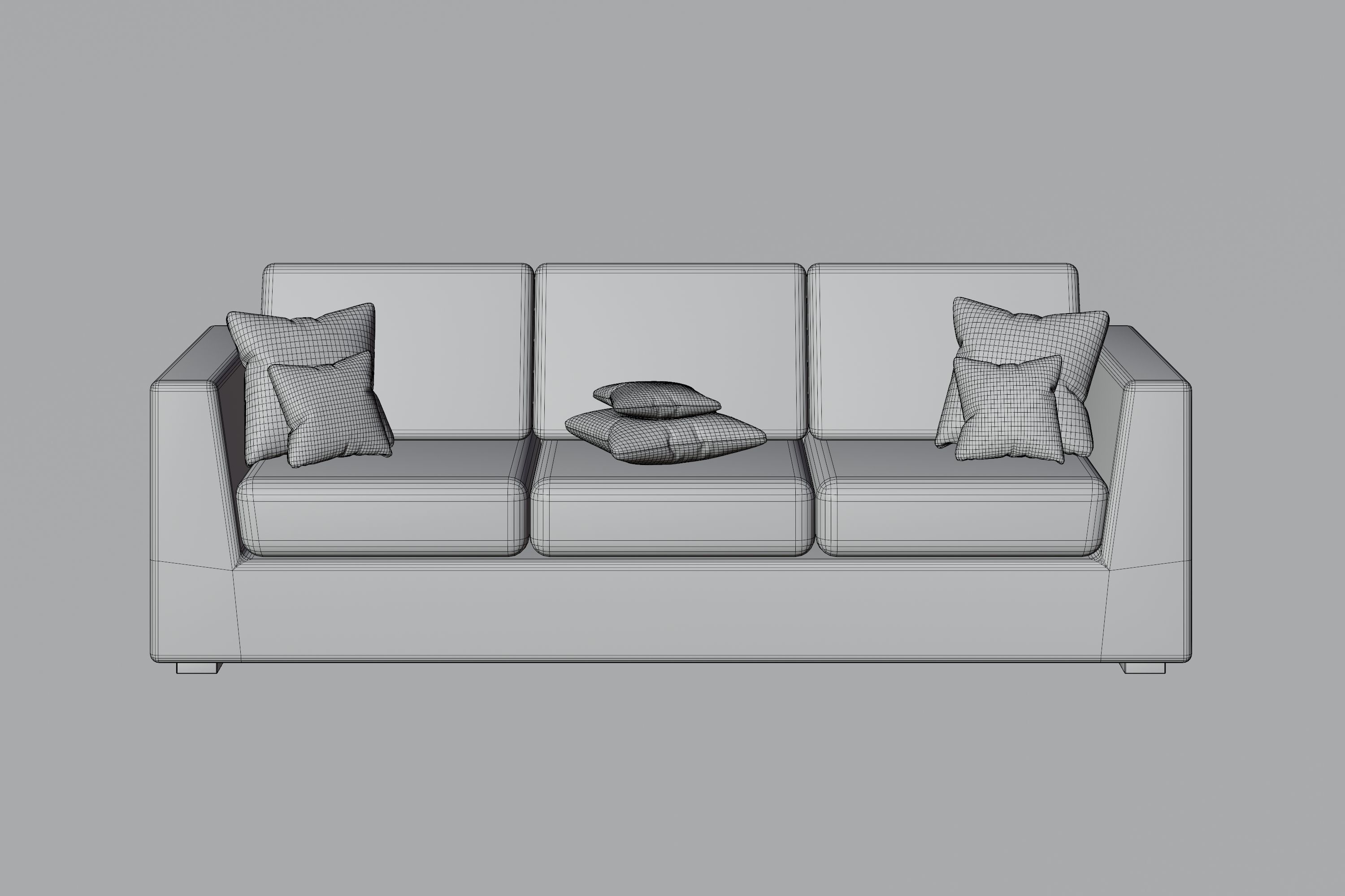 Furniture person lounge chair 3D Model Collection_19