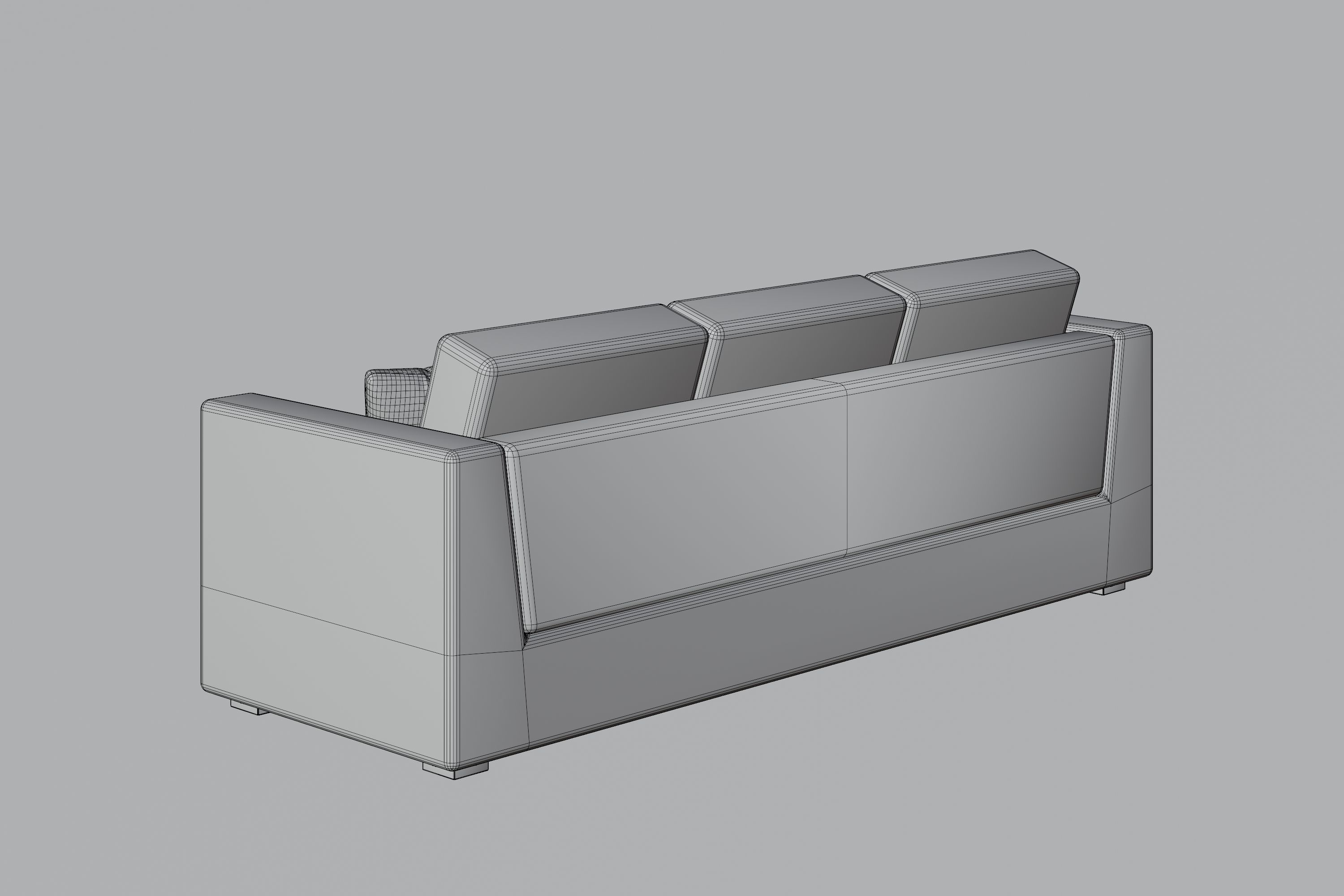 Furniture person lounge chair 3D Model Collection_29