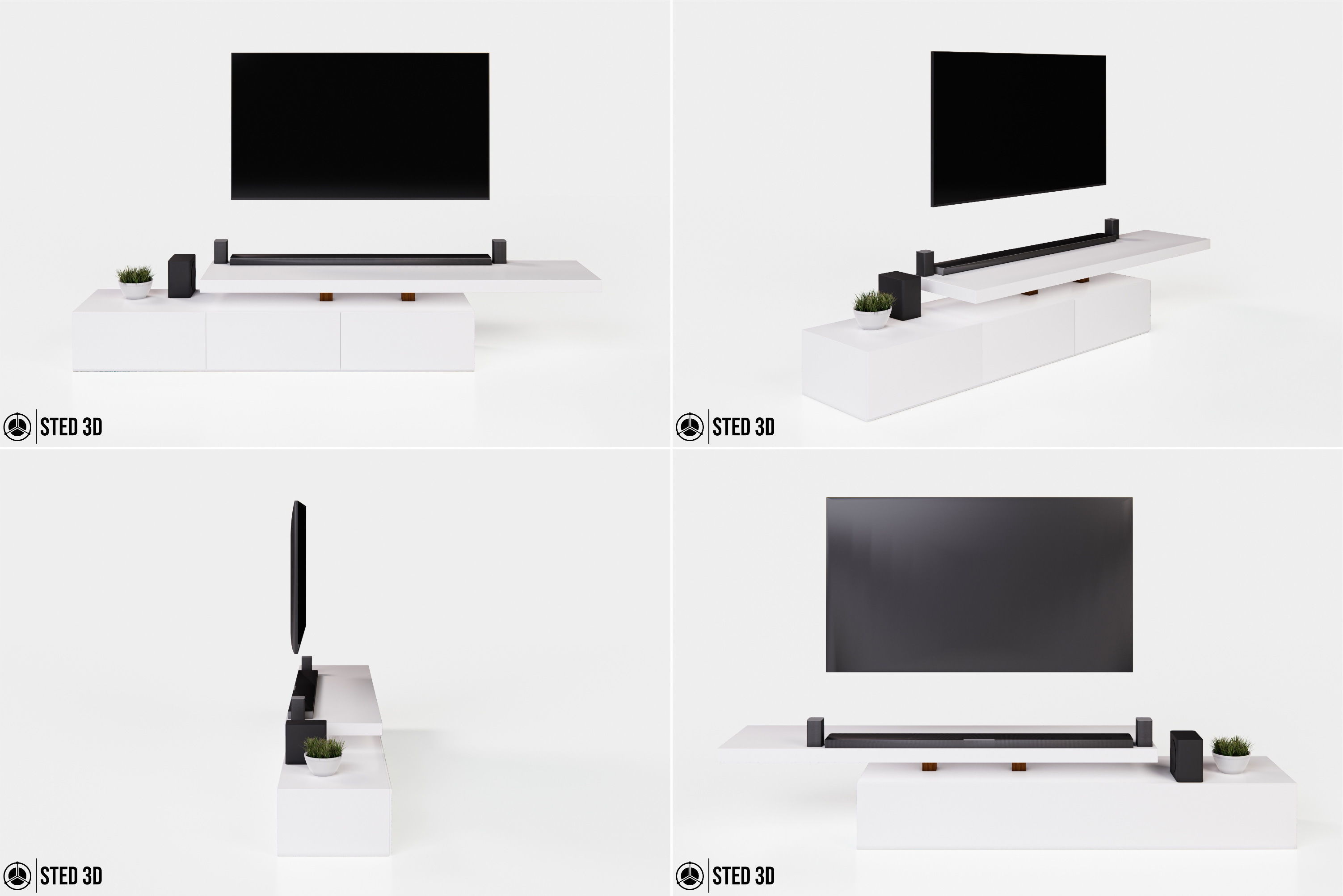 Furniture person lounge chair 3D Model Collection_88