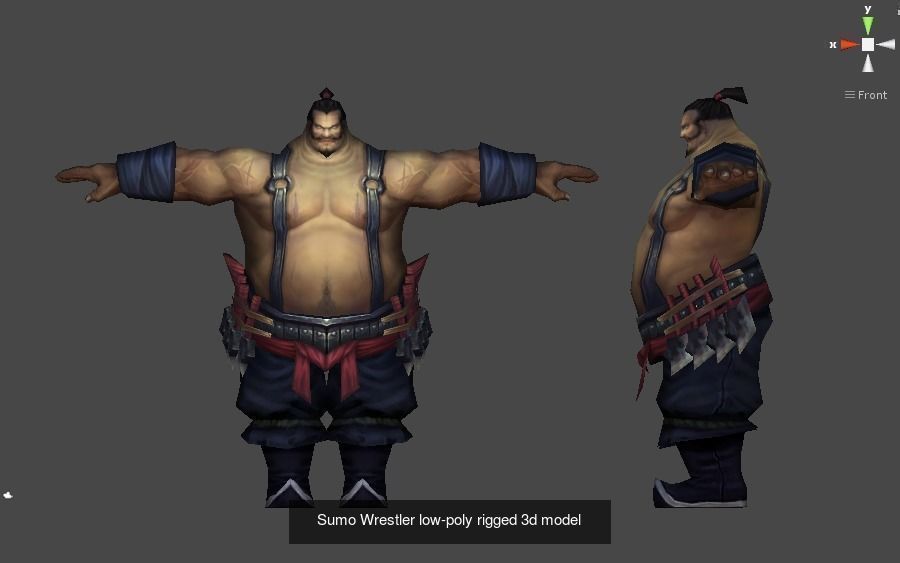 7 Rigged Character Pack 3D Model Collection_5