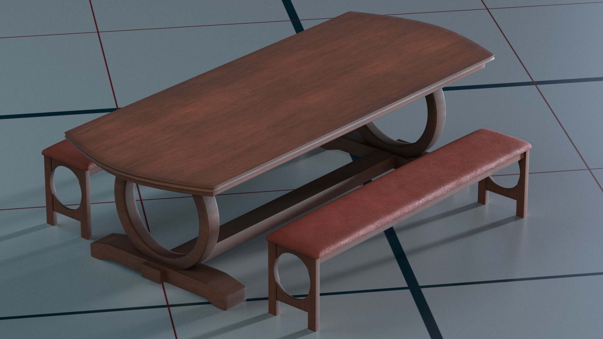 Diring room 3Dmodels PBR 3D model_32