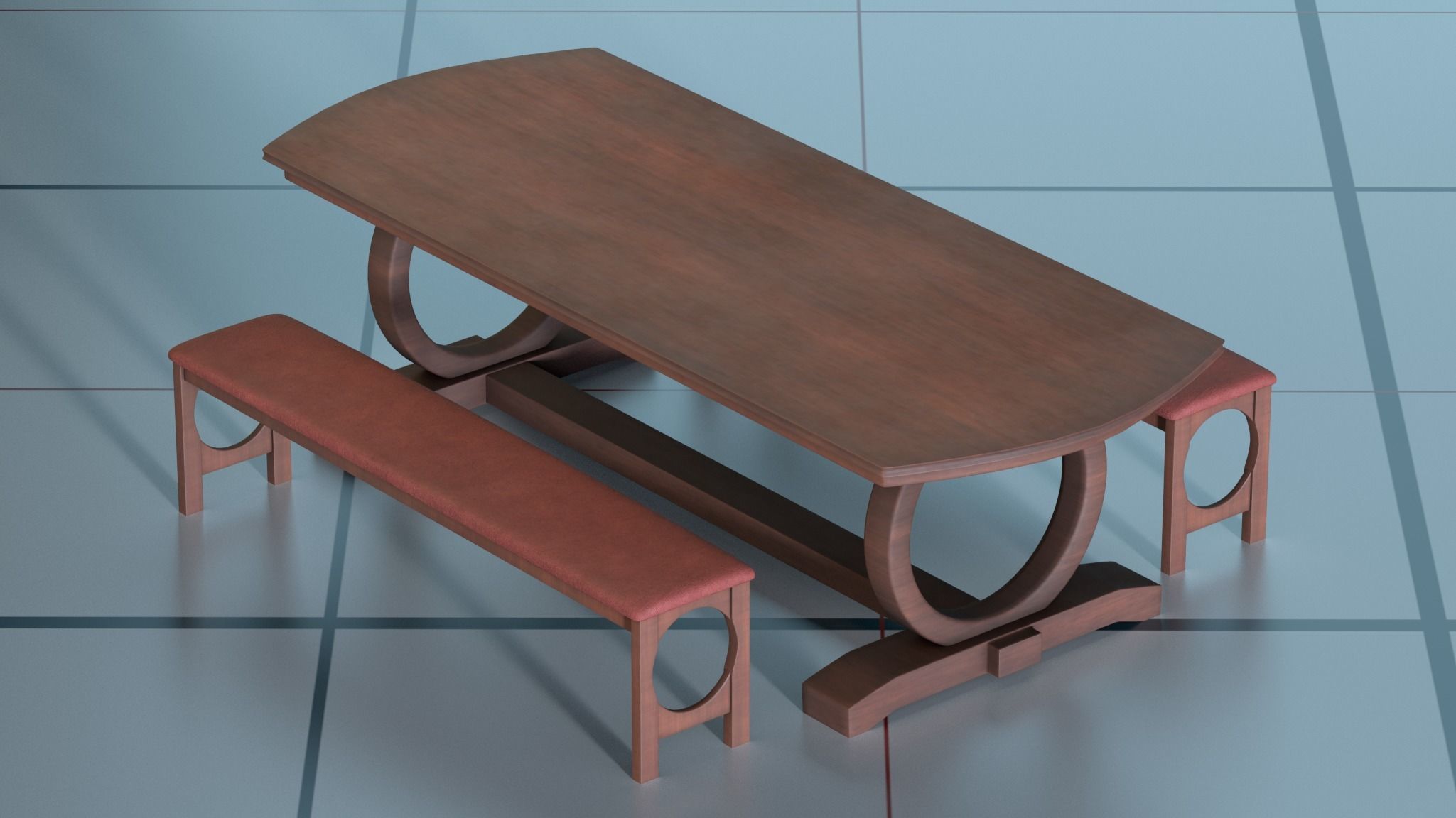 Diring room 3Dmodels PBR 3D model_30