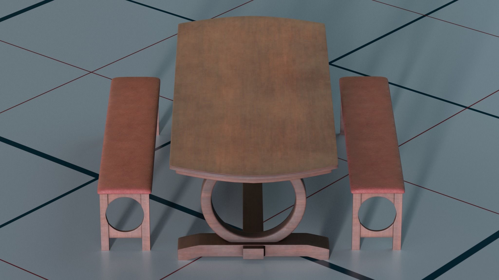 Diring room 3Dmodels PBR 3D model_29