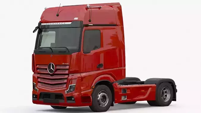 Mercedes-Benz Actros 2021 3D model