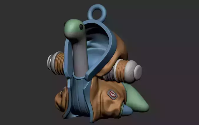 Apex legends nessie wattson mini figurine and keychain fanart  3D print model