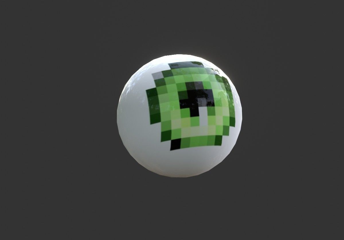 12 eyeballs pair pack pixels Low-poly 3D model_9