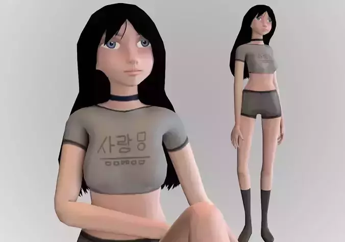 woman for games simple