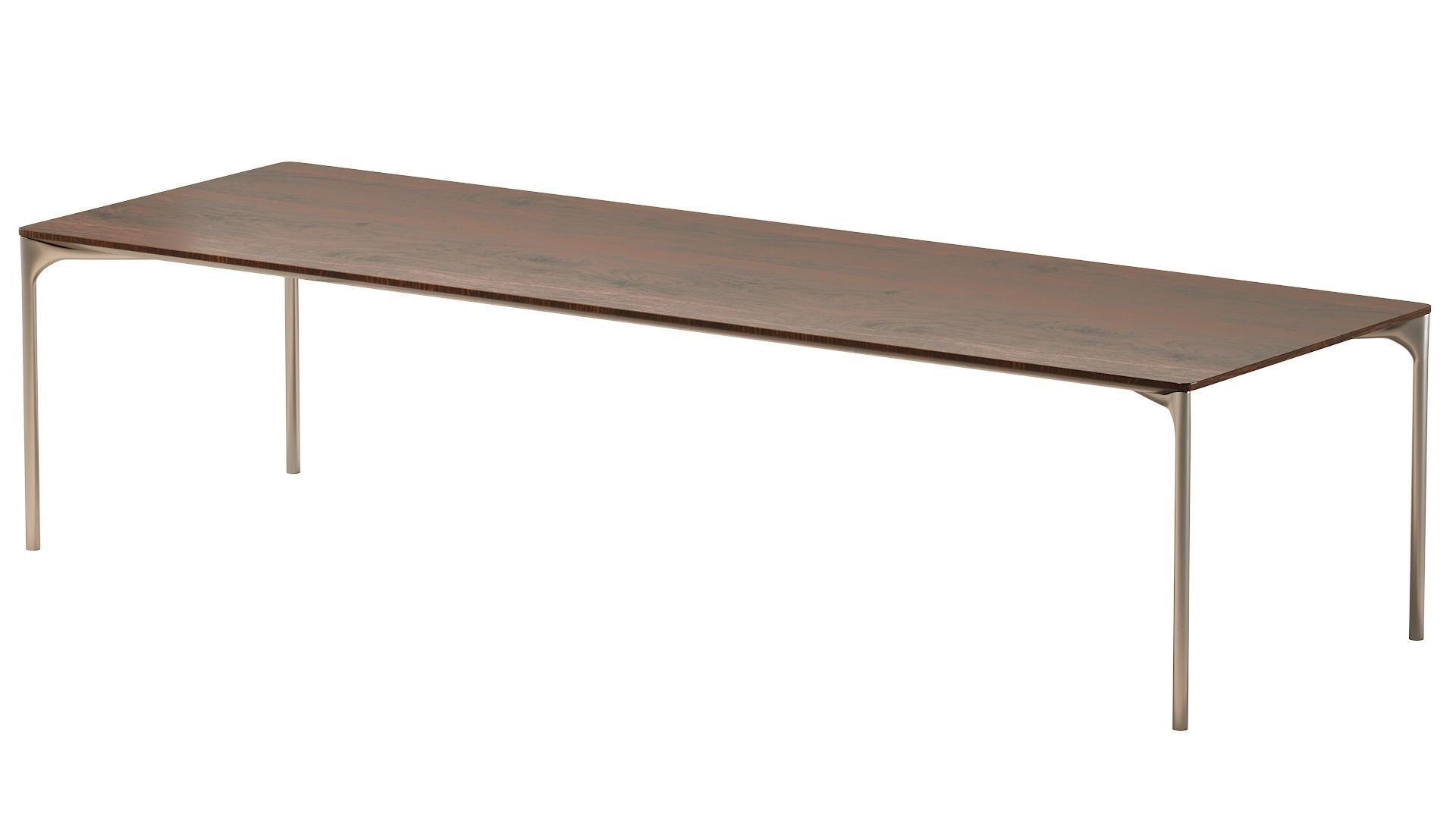 Plano Table and Fiber Armchair 3D model_12