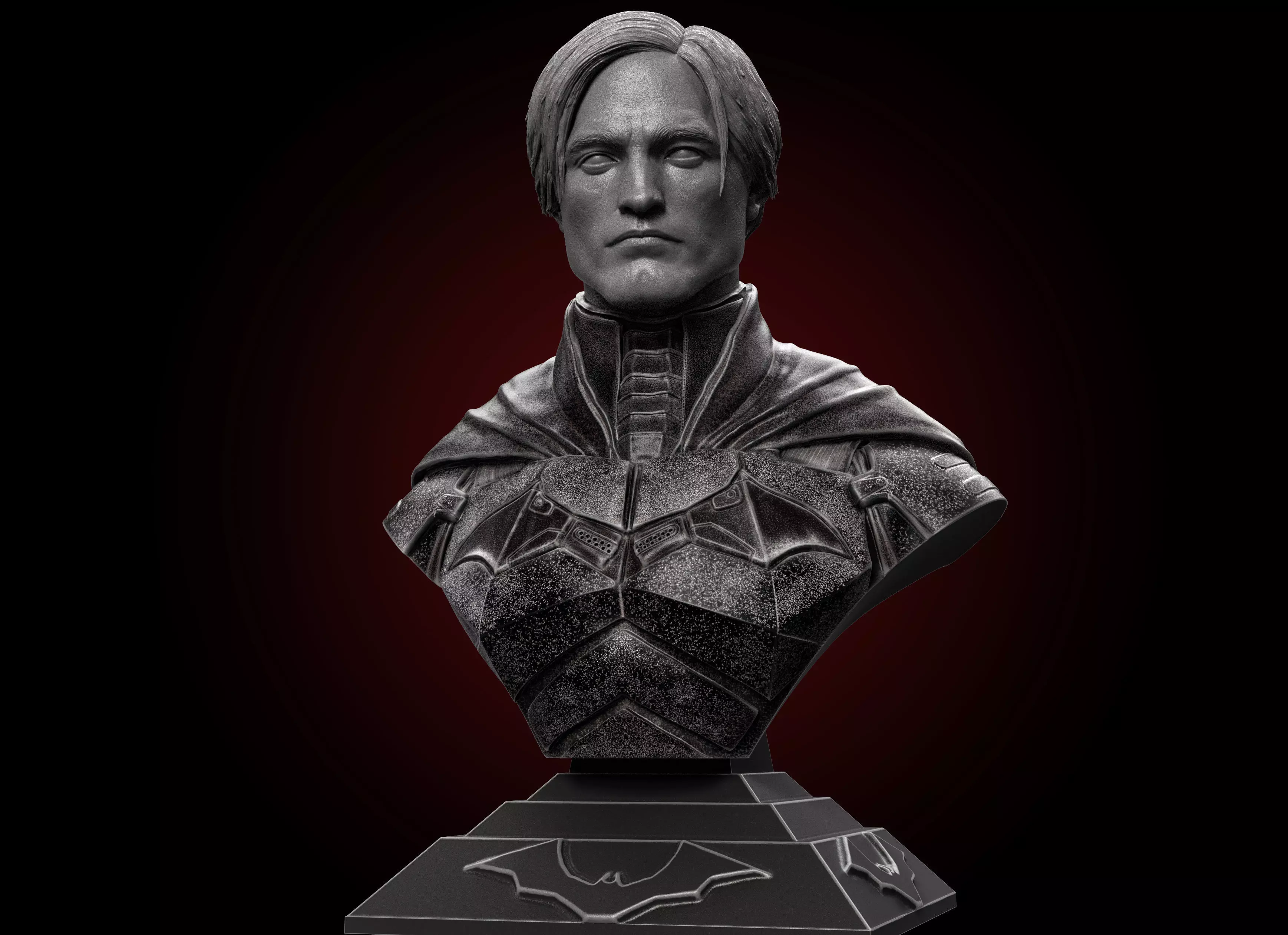 Batman Bust- Robert Pattinson 3D print model_0