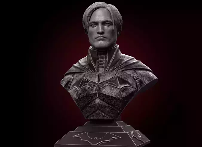 Batman Bust- Robert Pattinson 3D print model
