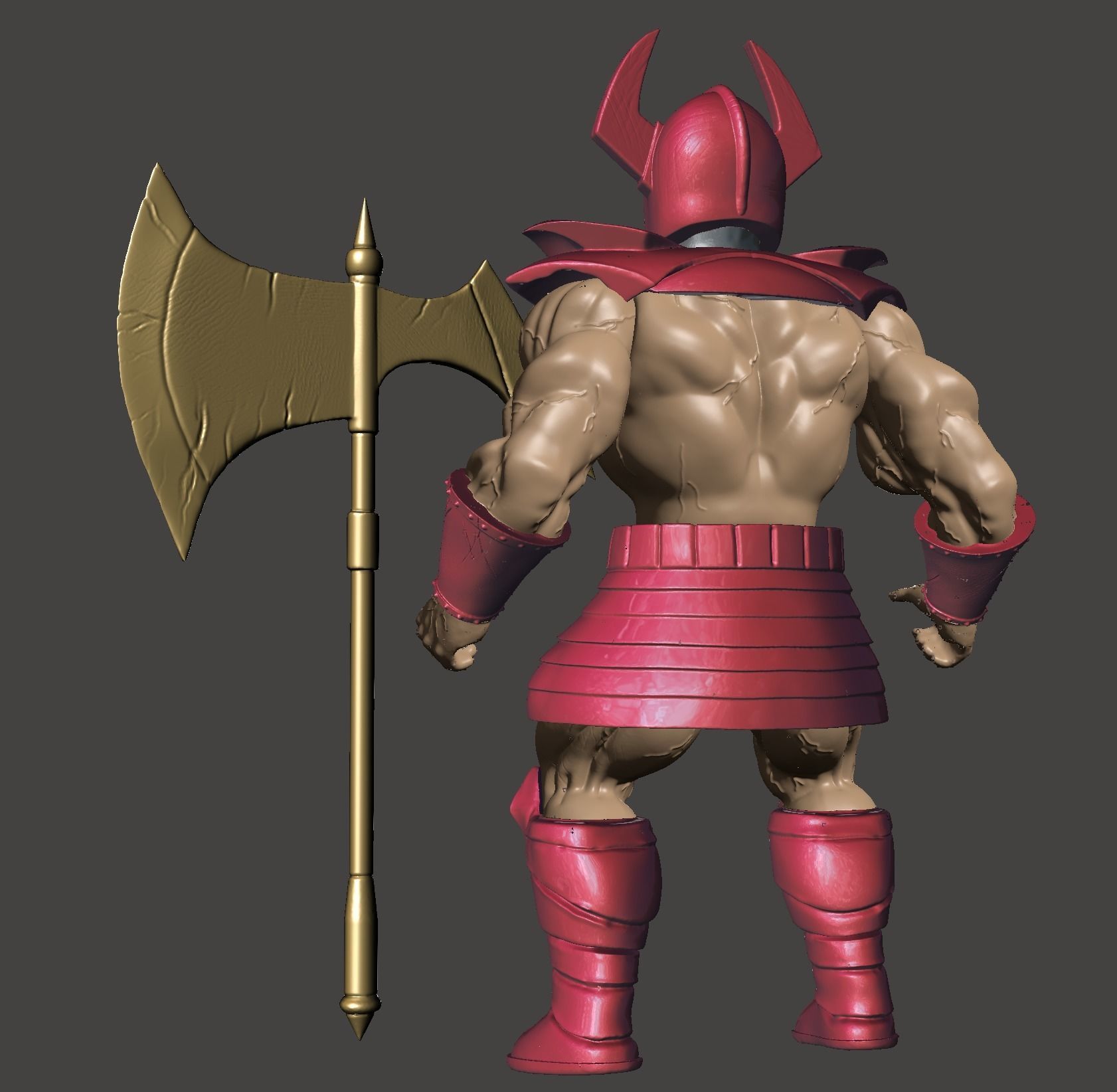 DEATH ADDER - GOLDEN AXE  3D print model_3