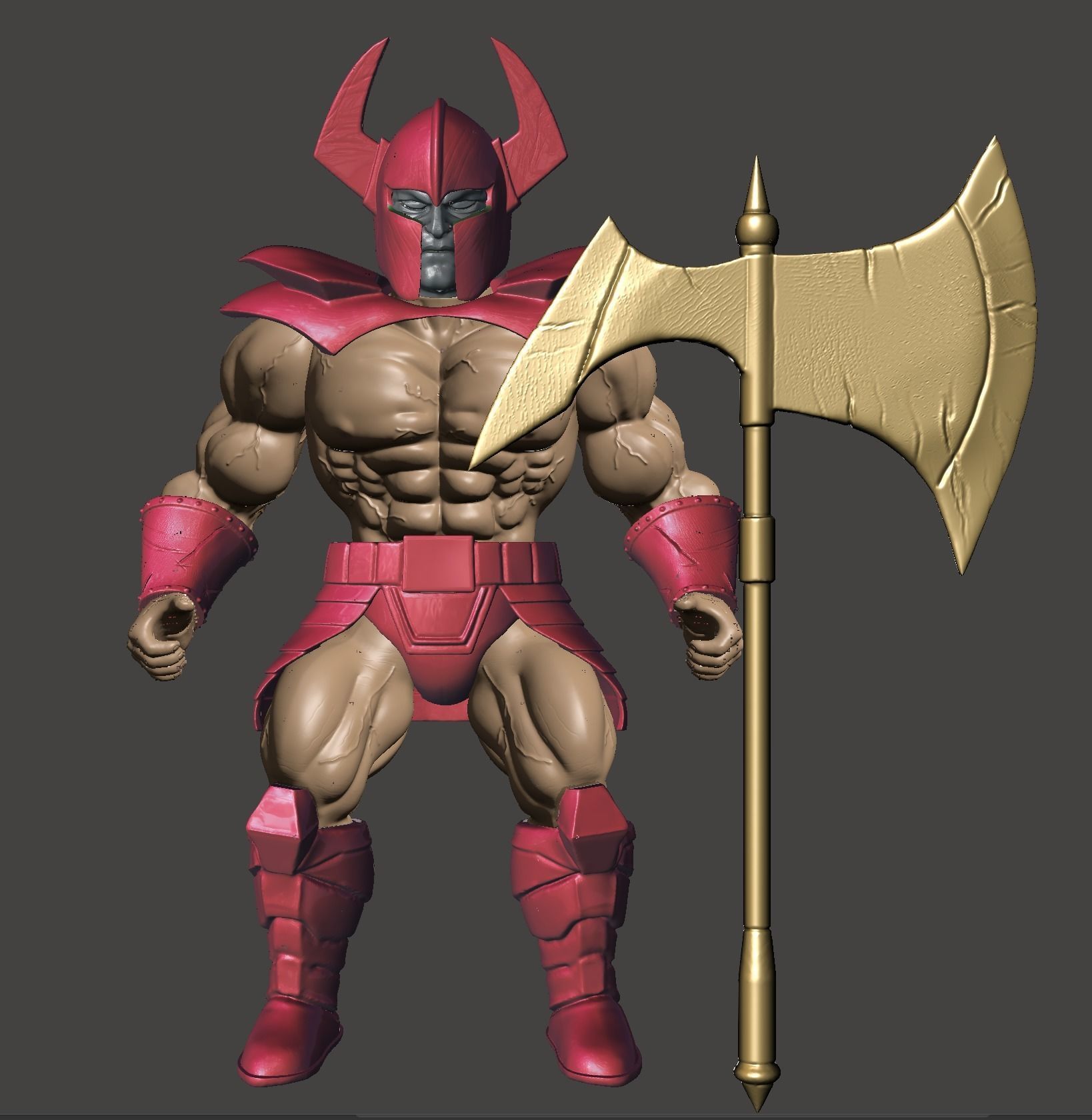 DEATH ADDER - GOLDEN AXE  3D print model_2