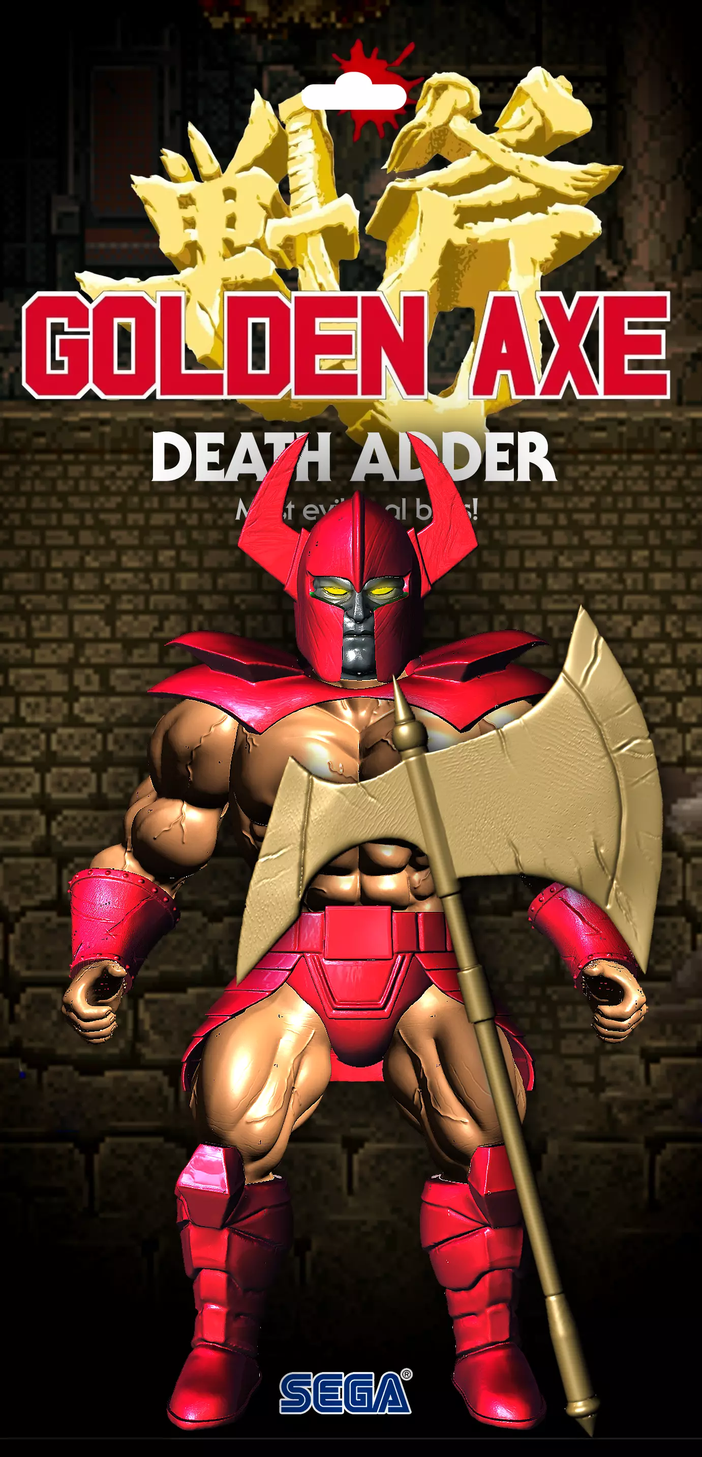 DEATH ADDER - GOLDEN AXE  3D print model_0