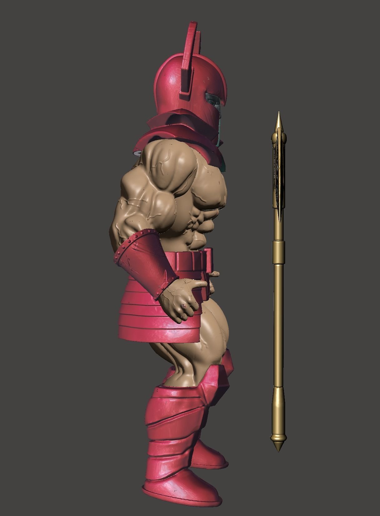DEATH ADDER - GOLDEN AXE  3D print model_4