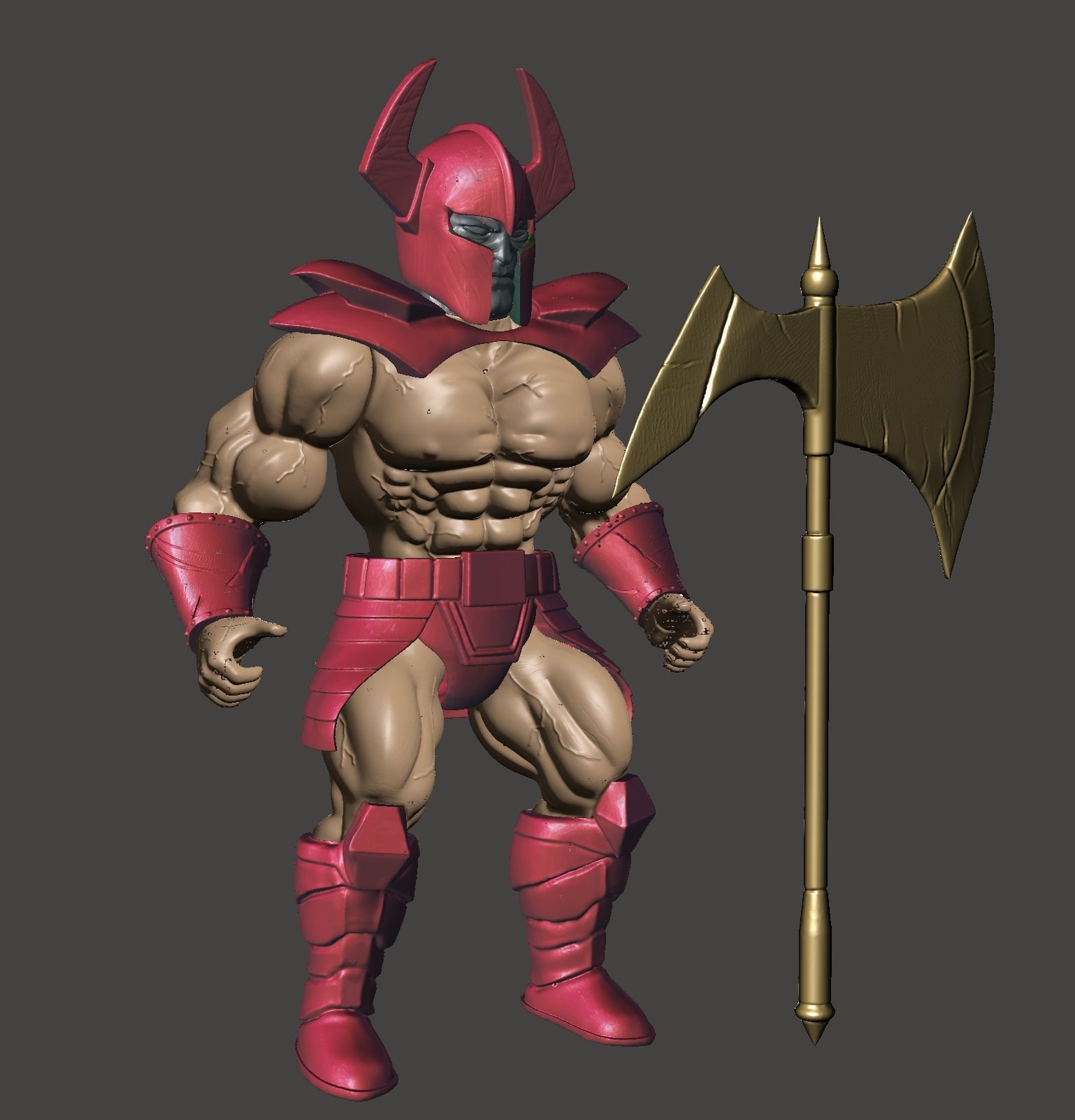 DEATH ADDER - GOLDEN AXE  3D print model_5