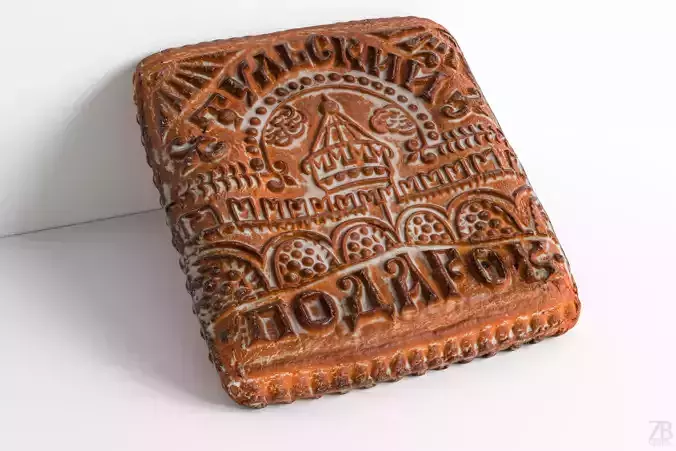 Gingerbread 3D model