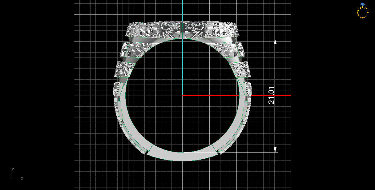 NEO MAN RING SPECIAL SERIES6 EAGLE 3D print model_4