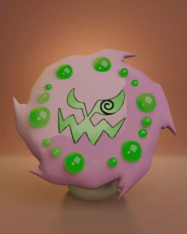 Pokemon - Spiritomb 3D print model_0