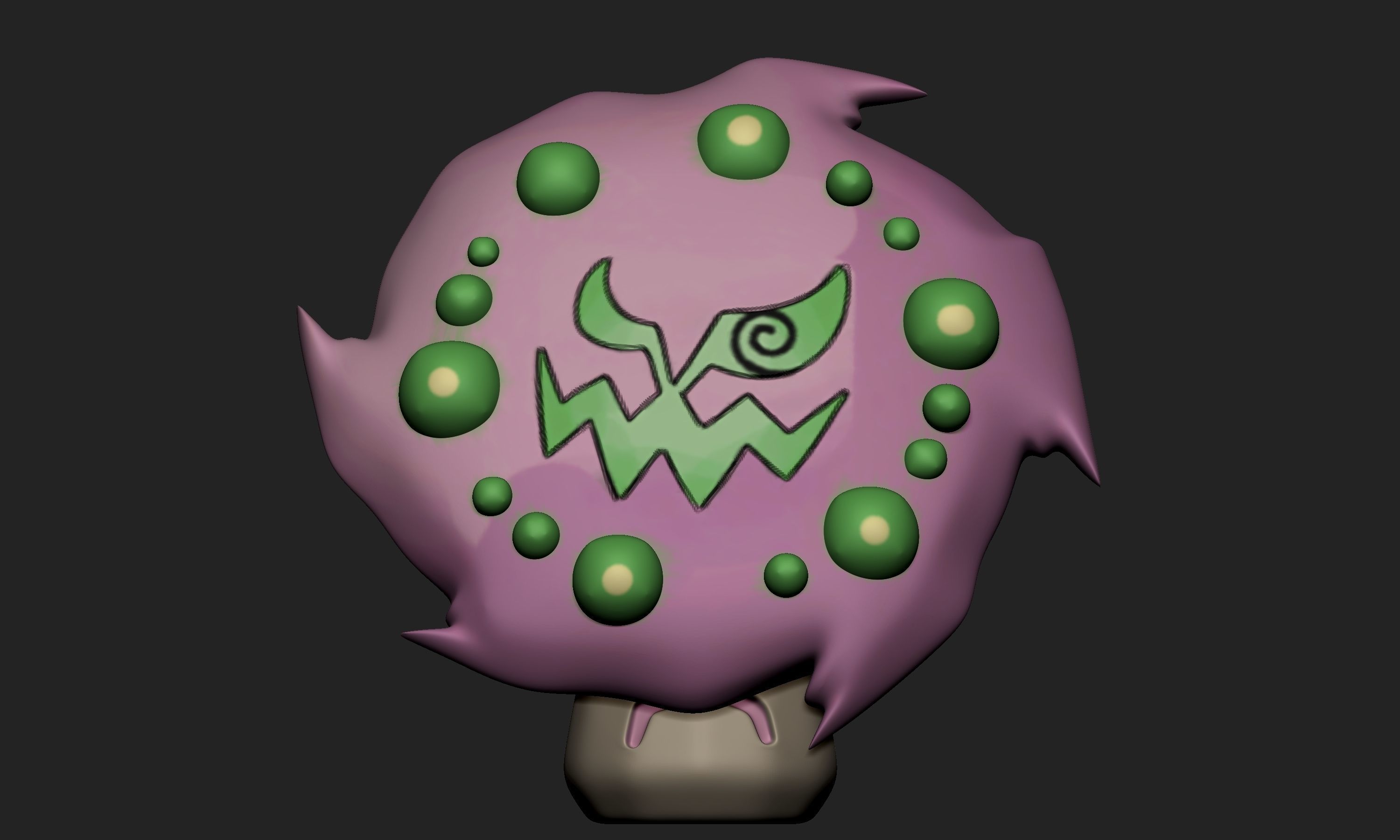 Pokemon - Spiritomb 3D print model_1