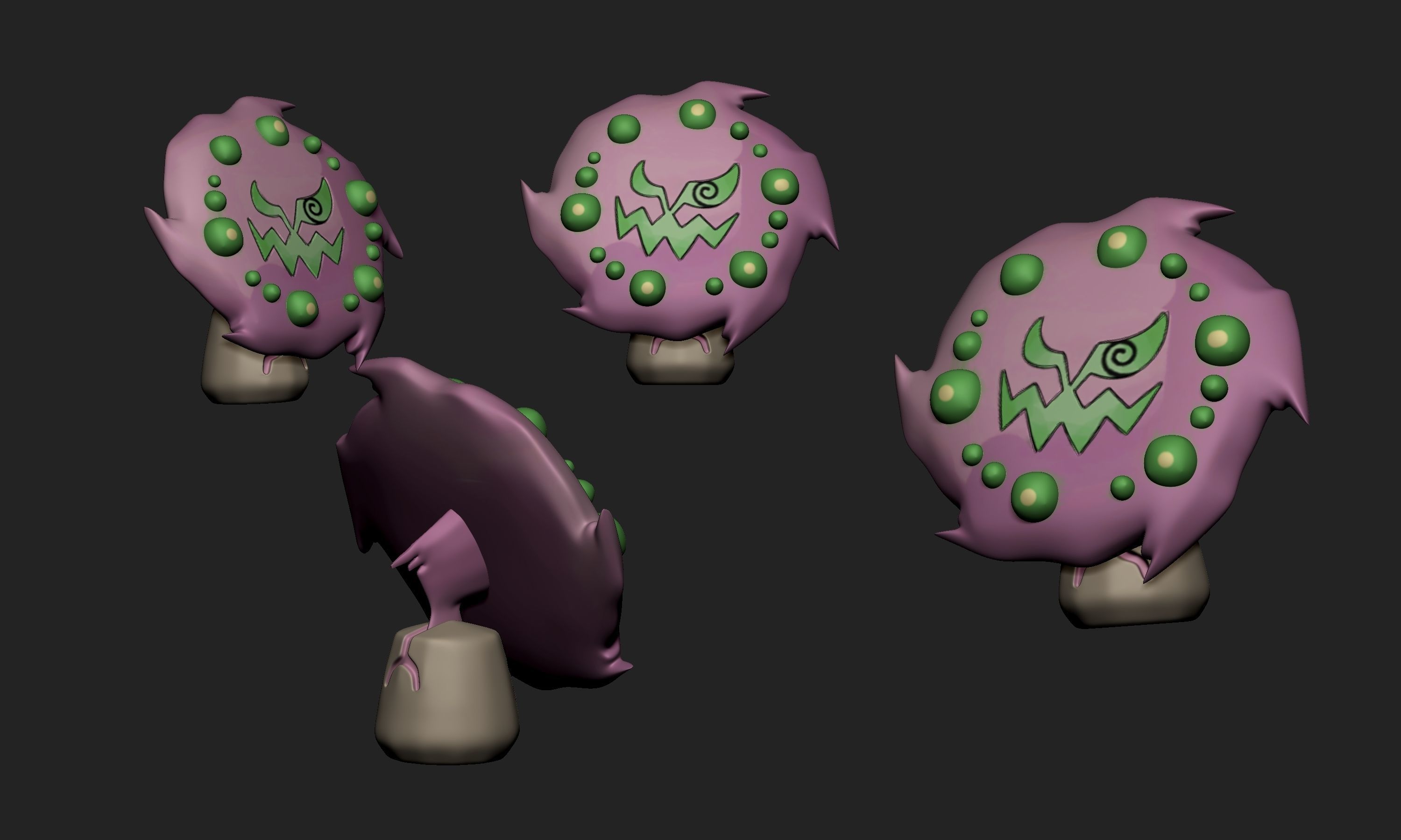 Pokemon - Spiritomb 3D print model_2