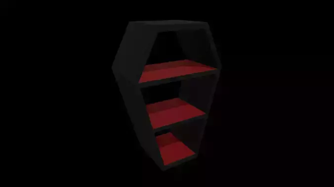 Dracula Coffin Shelf