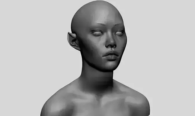 Fantasy Female Head v13