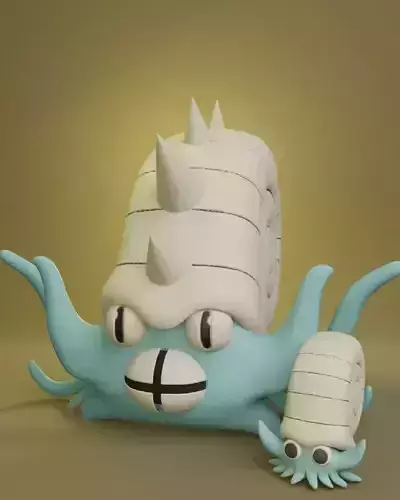 Pokemon -Omanyte and Omastar