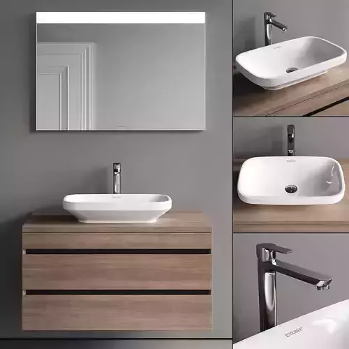 Duravit DuraStyle Vanity Unit Set 1 3D model