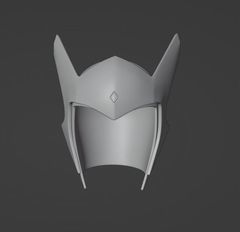 Razer Red Lantern Helmet 3D print model_1