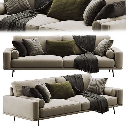 BoConcept Carlton Sofa 3D model