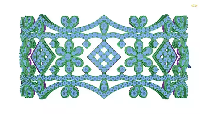 bracelet rhinestone tiara design