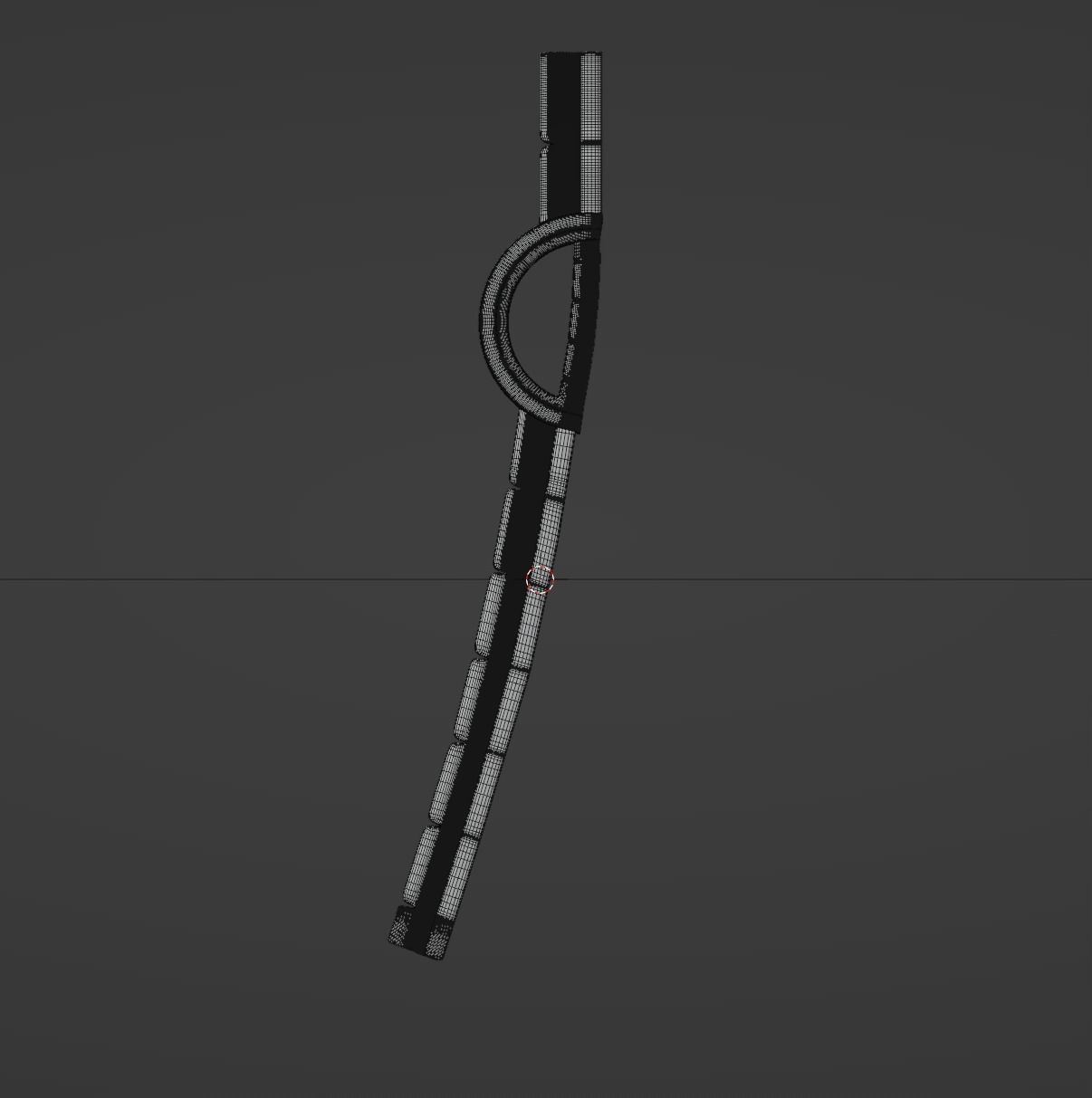 Stylized Steampunk Sword 3D model_1