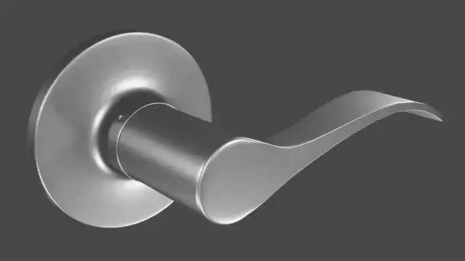 A Simple Classic Door Handle Lever