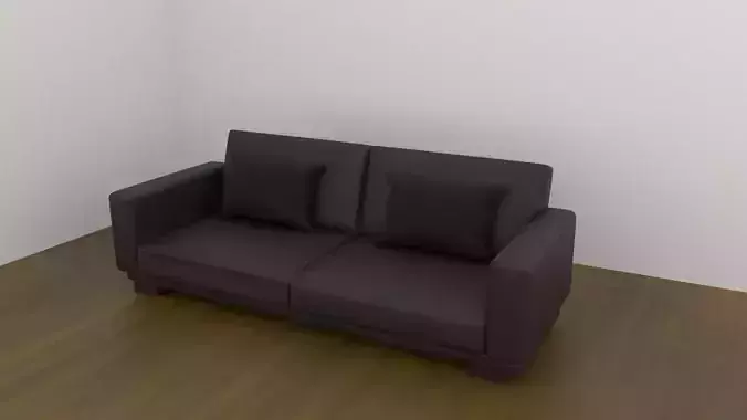 black sofa 